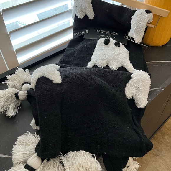 Rachel Zoe Ghost Throw Blanket-NWT - Picture 4 of 5